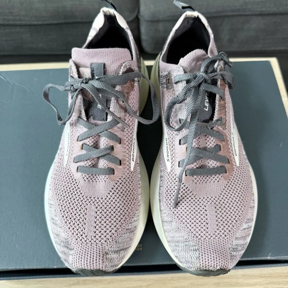 Brooks Levitate 4 Primrose Blackened Pearl Pink Running Shoes Women's Size 7.5